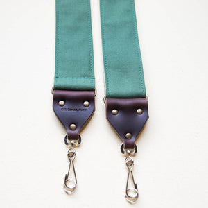 Canvas Camera Strap in Green Product detail photo 1