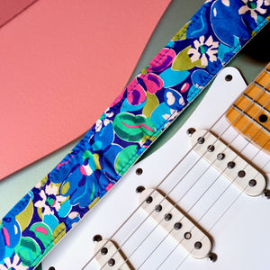 Floral Guitar Strap in Esher Product detail photo 2