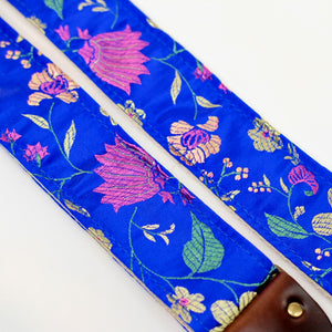 Floral Guitar Strap in Baker Street Product detail photo 0