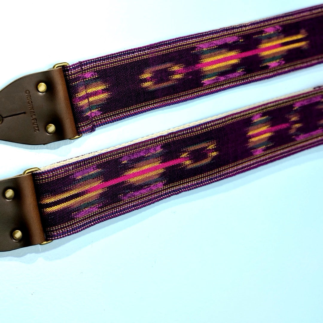 Guatemalan Guitar Strap in Patzun