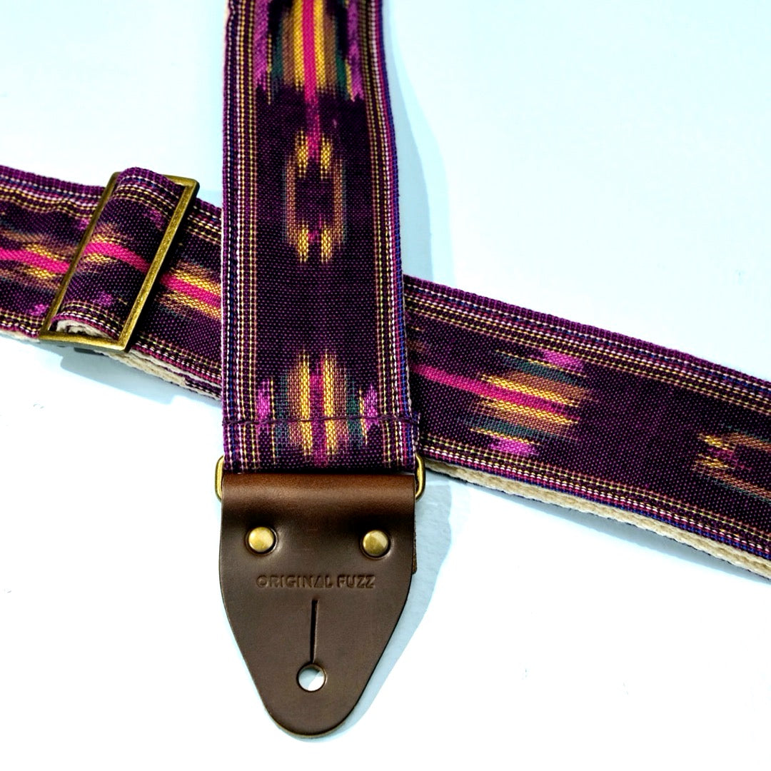 Guatemalan Guitar Strap in Patzun