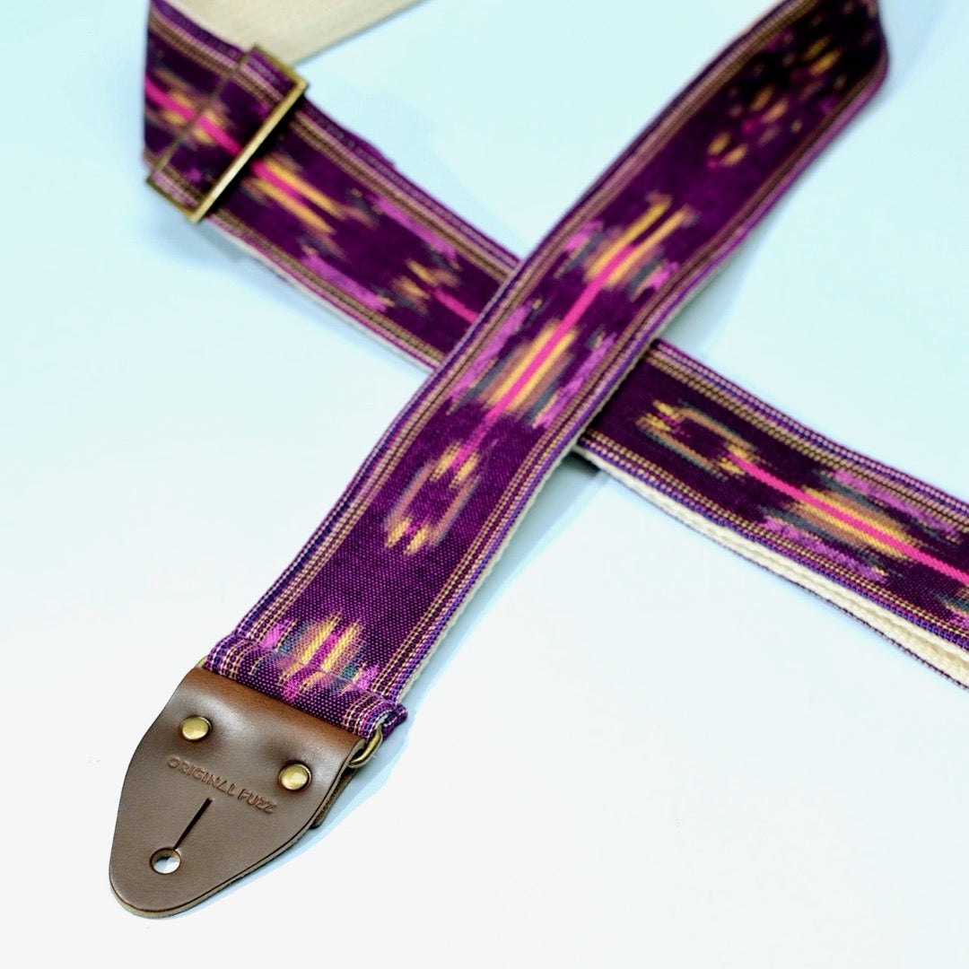Guatemalan Guitar Strap in Patzun