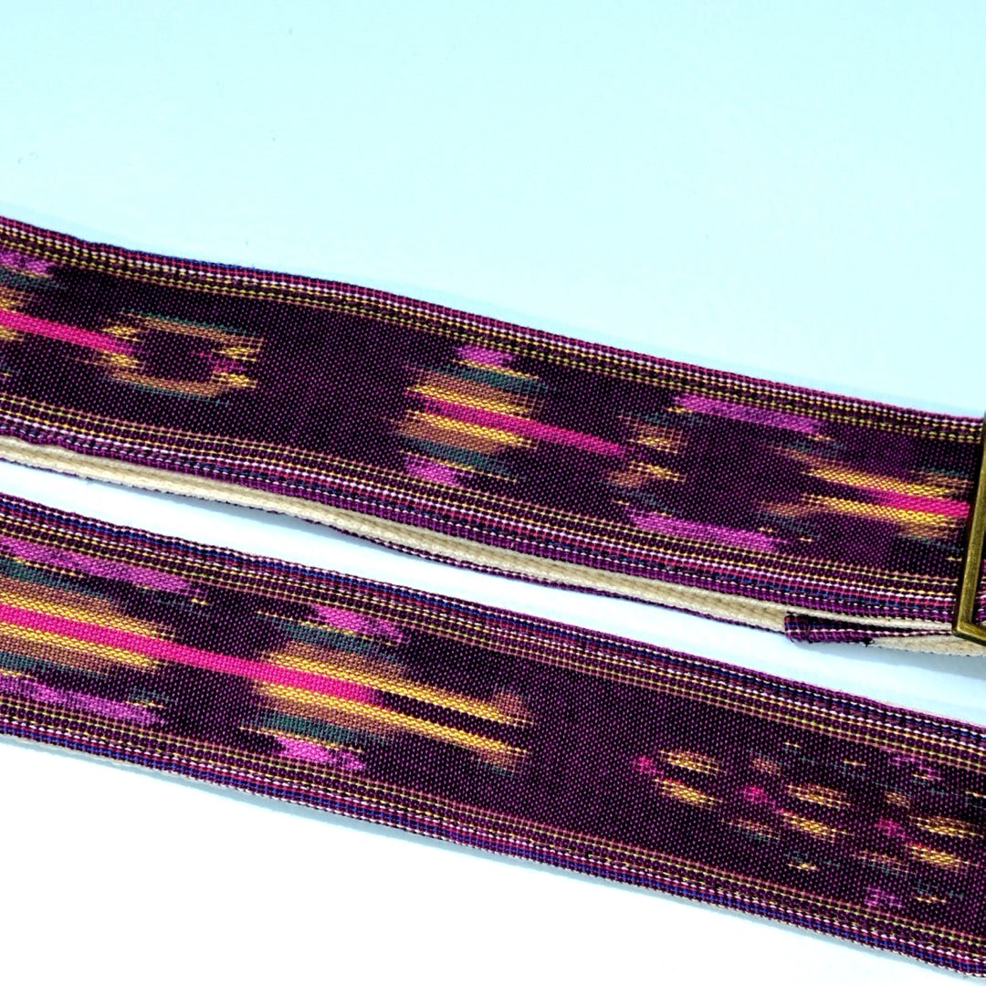 Guatemalan Guitar Strap in Patzun