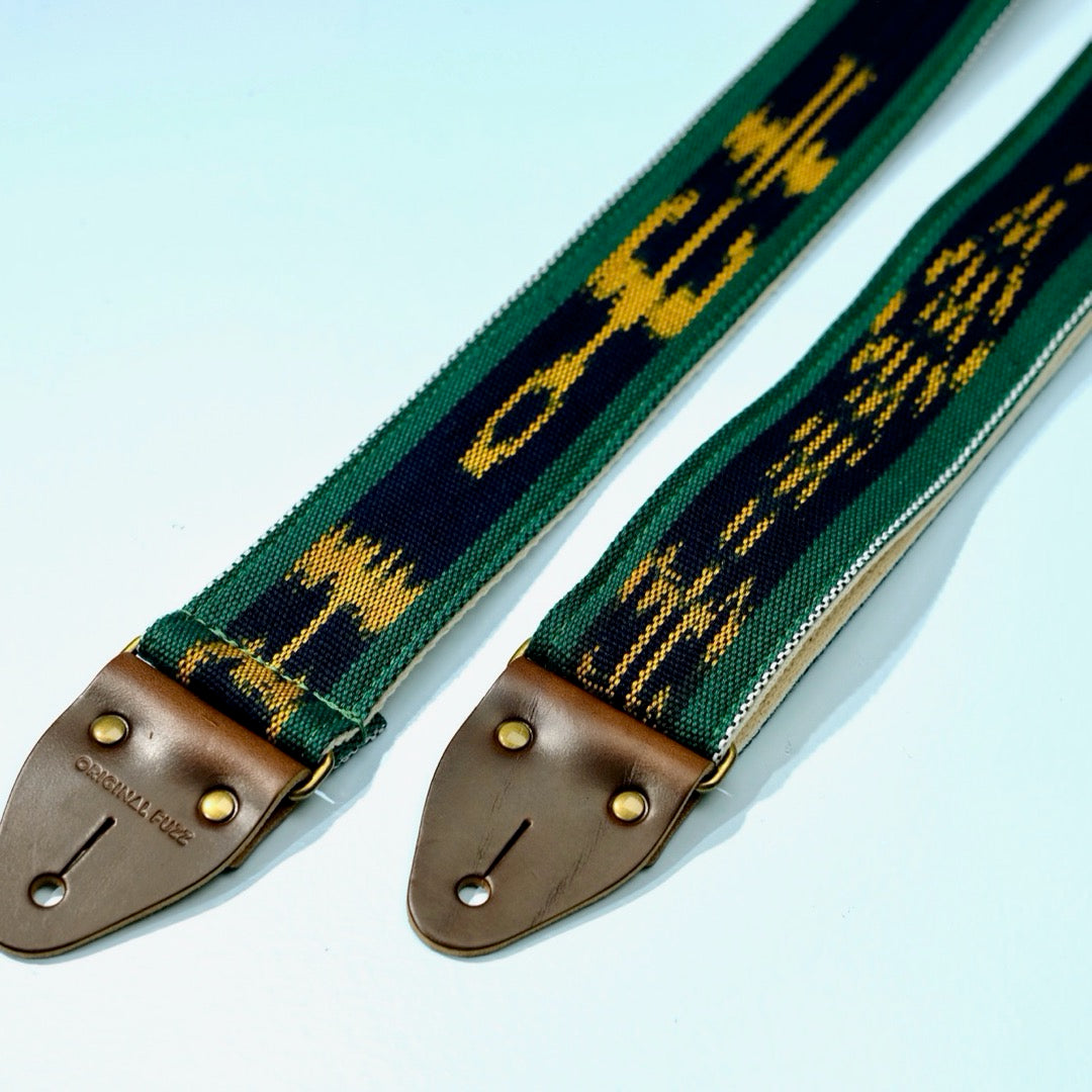 Guatemalan Guitar Strap in Sanarate