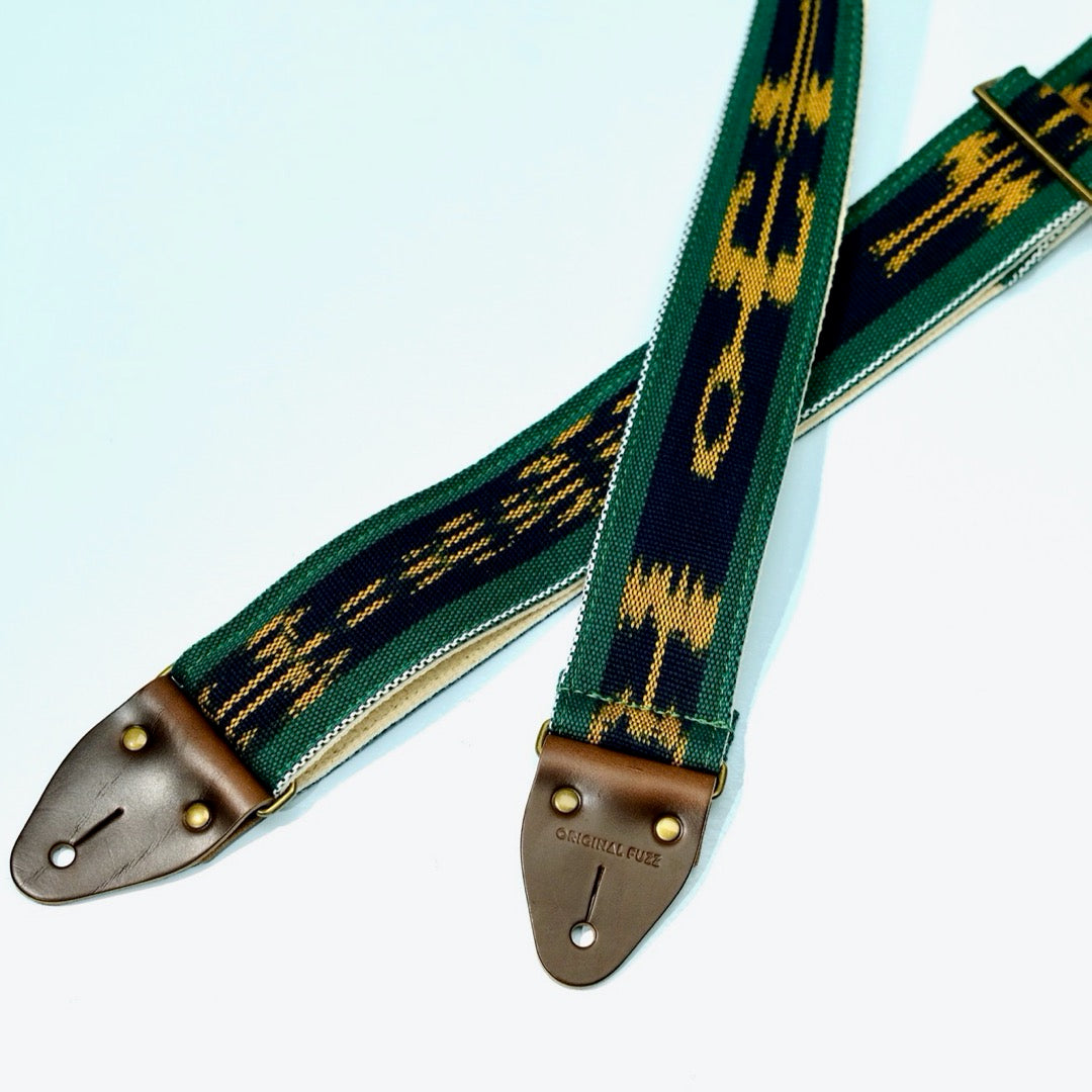 Guatemalan Guitar Strap in Sanarate