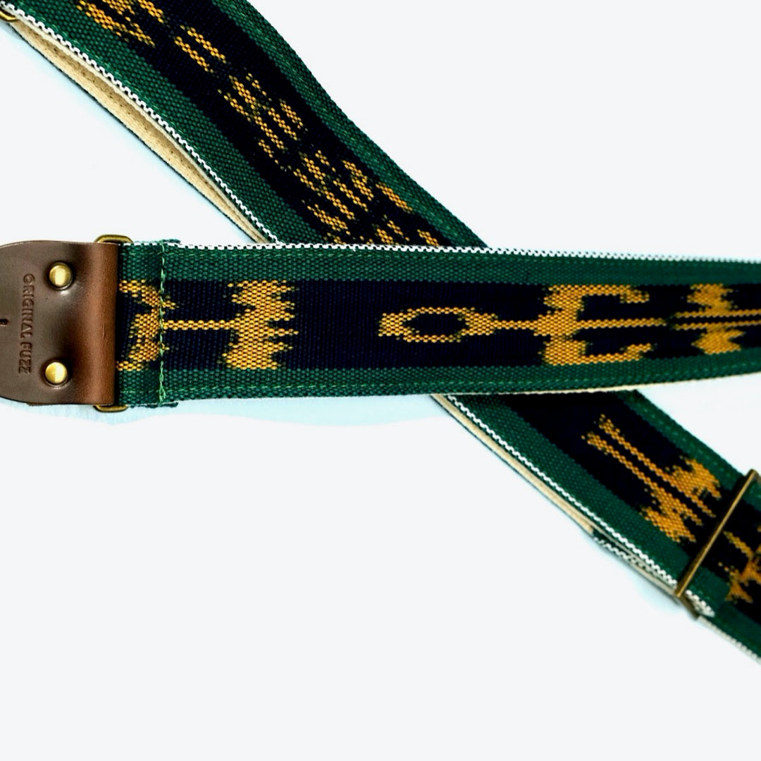 Guatemalan Guitar Strap in Sanarate