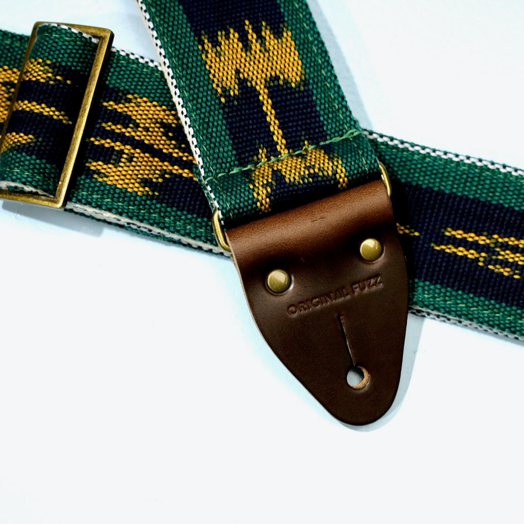 Guatemalan Guitar Strap in Sanarate