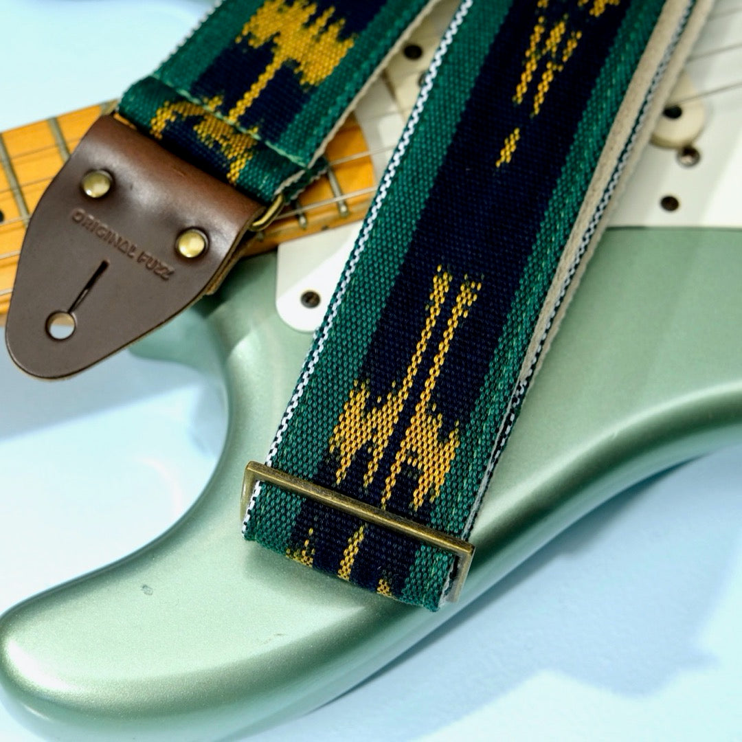 Guatemalan Guitar Strap in Sanarate