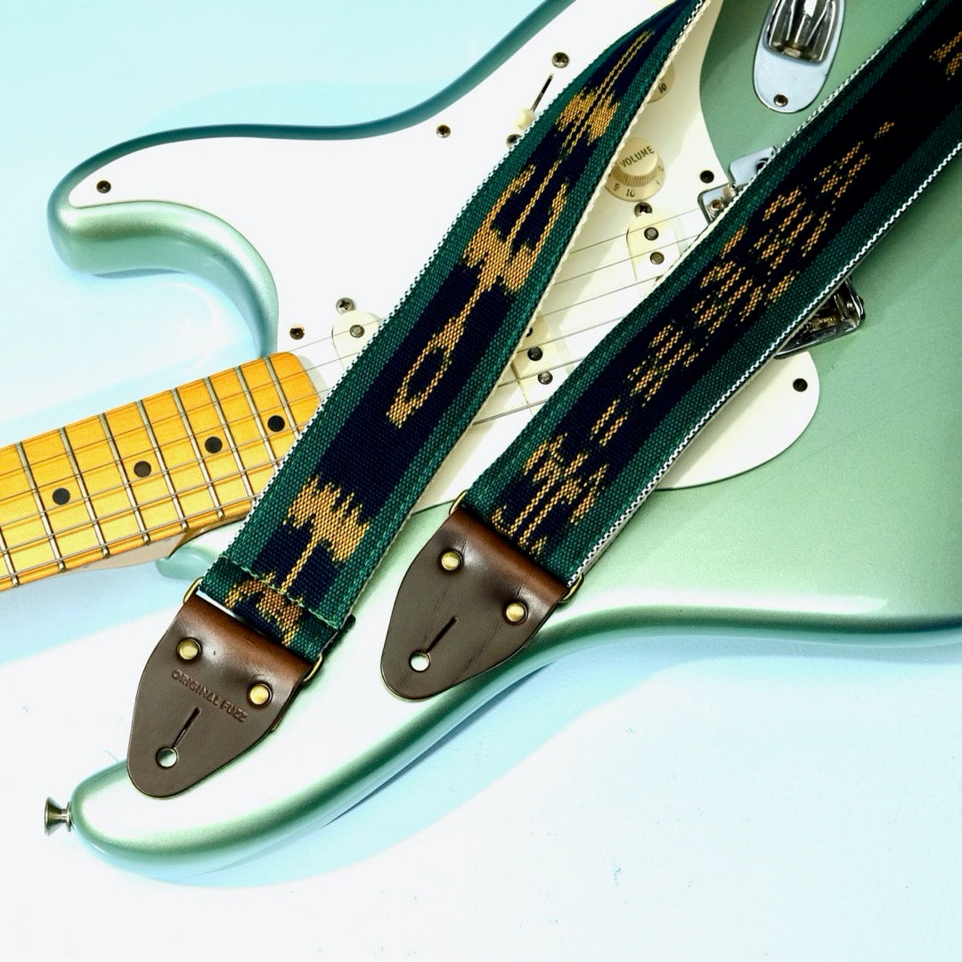 Guatemalan Guitar Strap in Sanarate