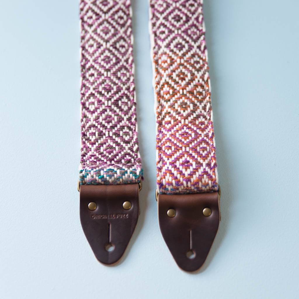 Handwoven Guitar Strap in LAX