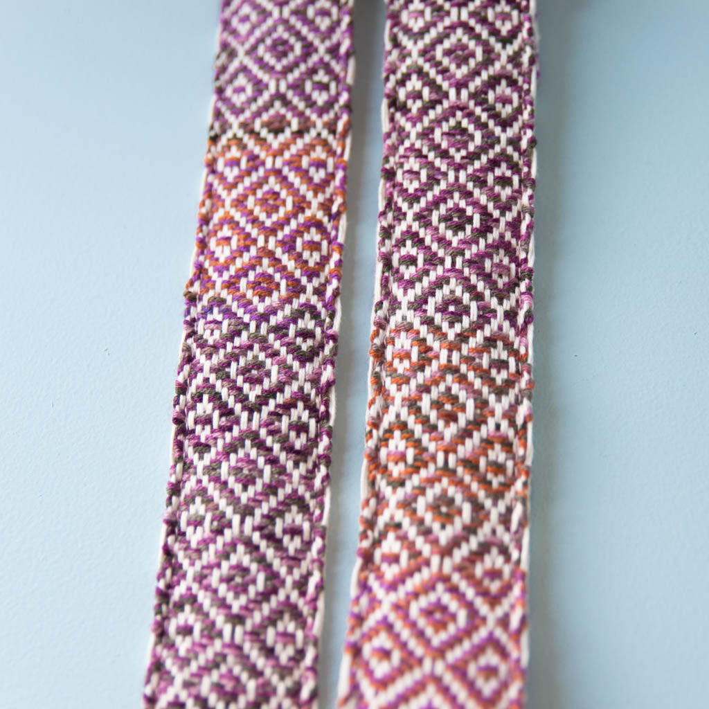 Handwoven Guitar Strap in LAX