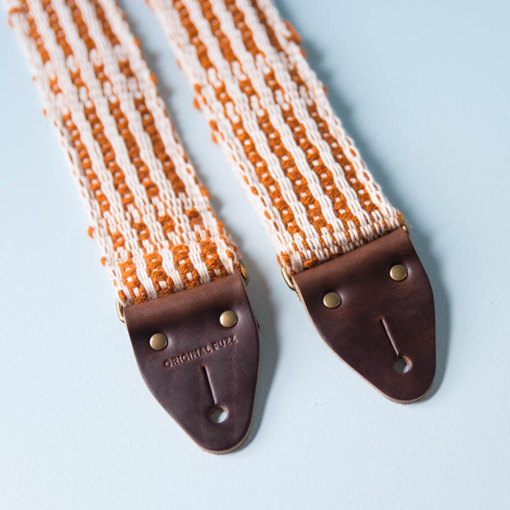 Handwoven Guitar Strap in MIA