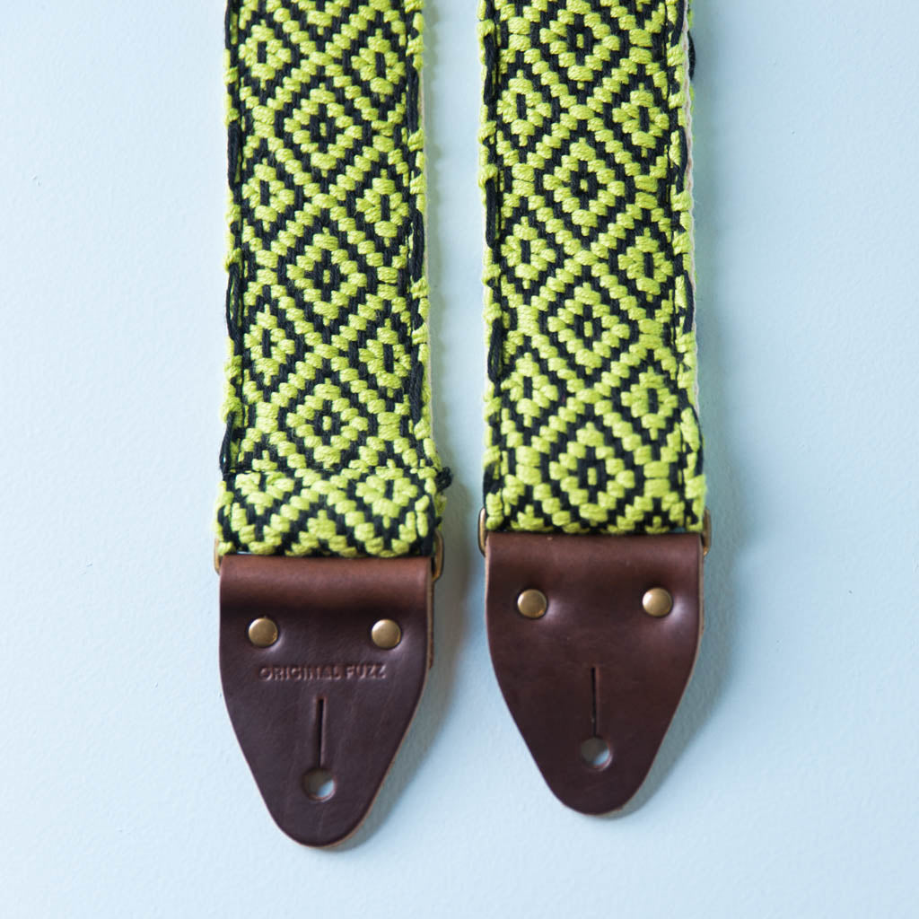 Handwoven Guitar Strap in SEA