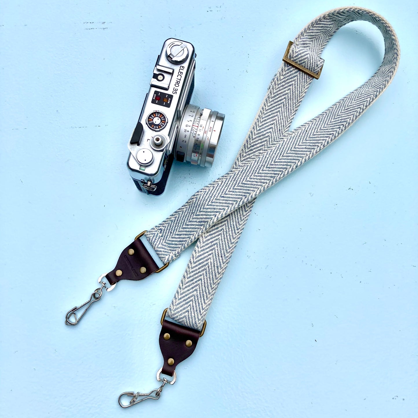 Skinny India Camera Strap in Rishikesh