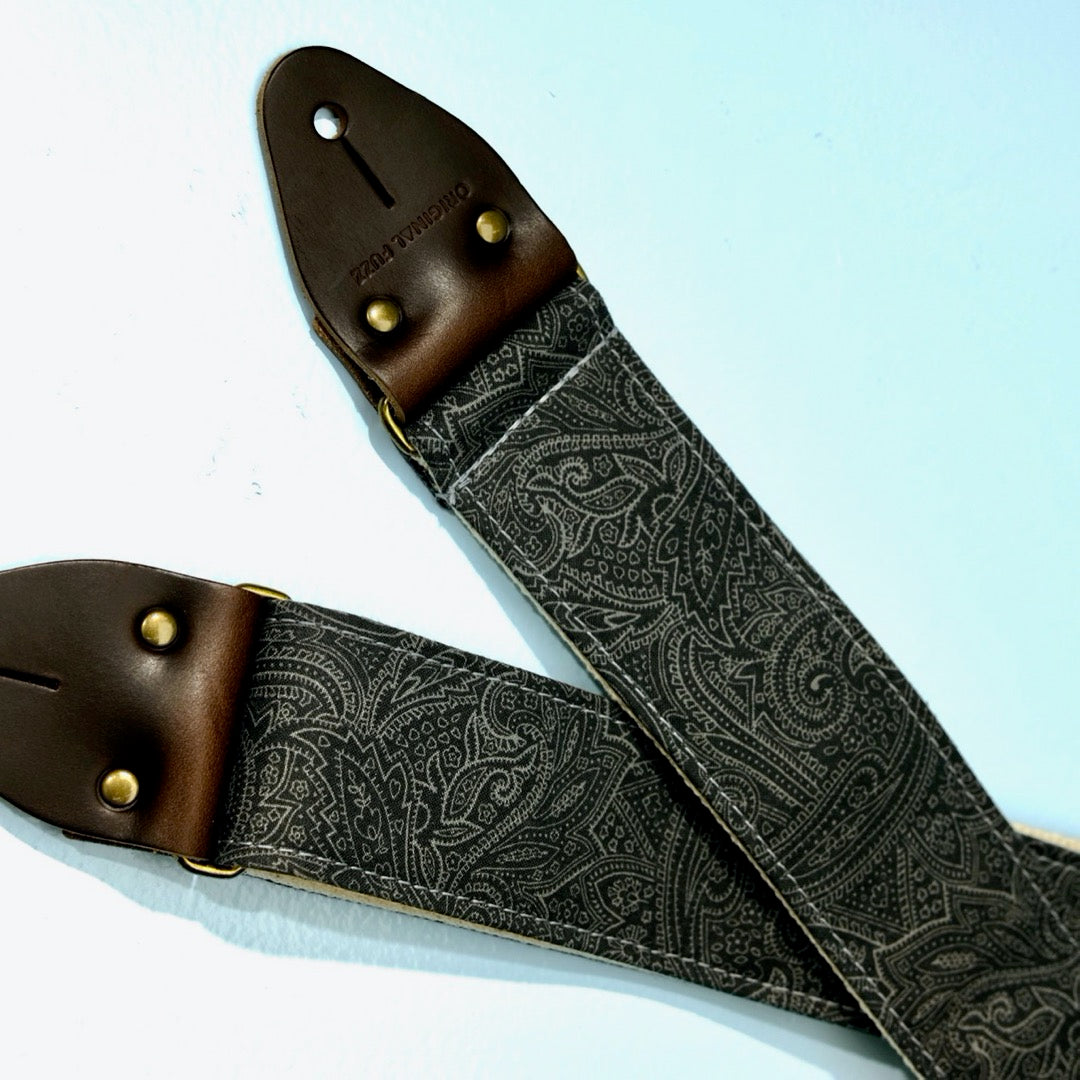 Paisley Guitar Strap in Bascobel