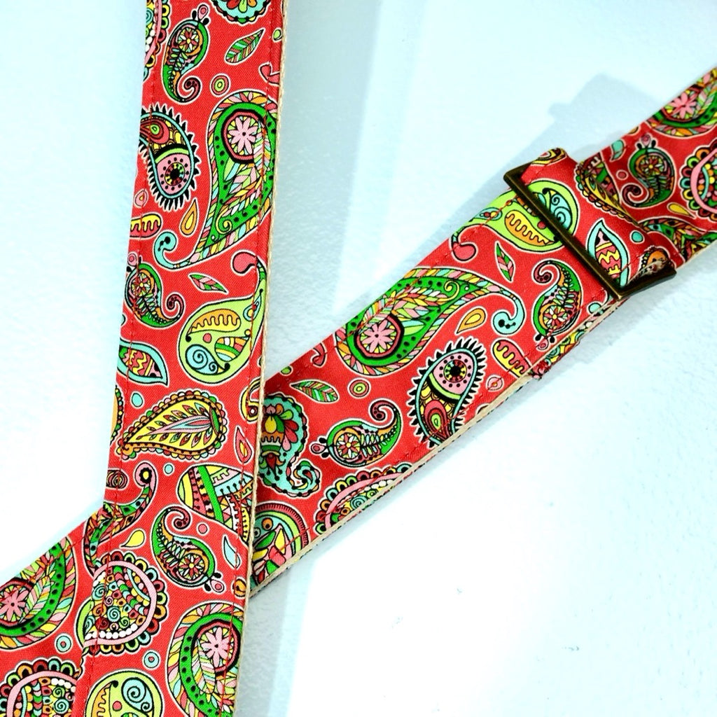 Paisley Guitar Strap in Chicamauga – Original Fuzz