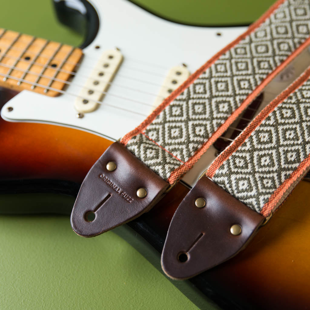 Vintage Guitar Strap in Duckworth Ave – Original Fuzz