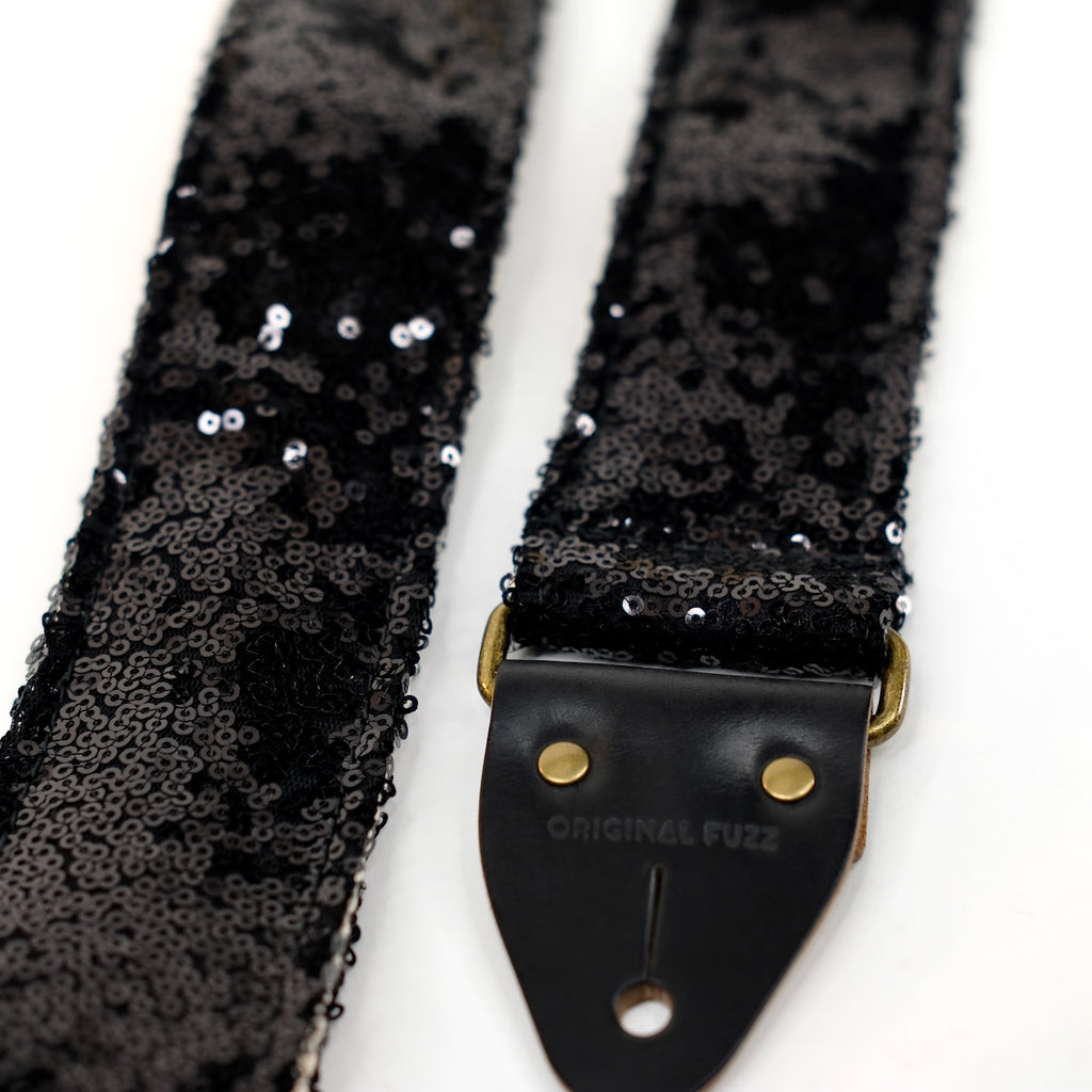 Sequin Guitar Strap in Black – Original Fuzz