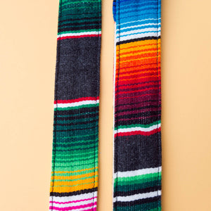 Serape Guitar Strap in Carbón Product detail photo 2