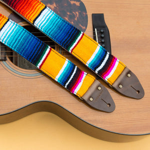 Serape Guitar Strap in El Dorado Product detail photo 1