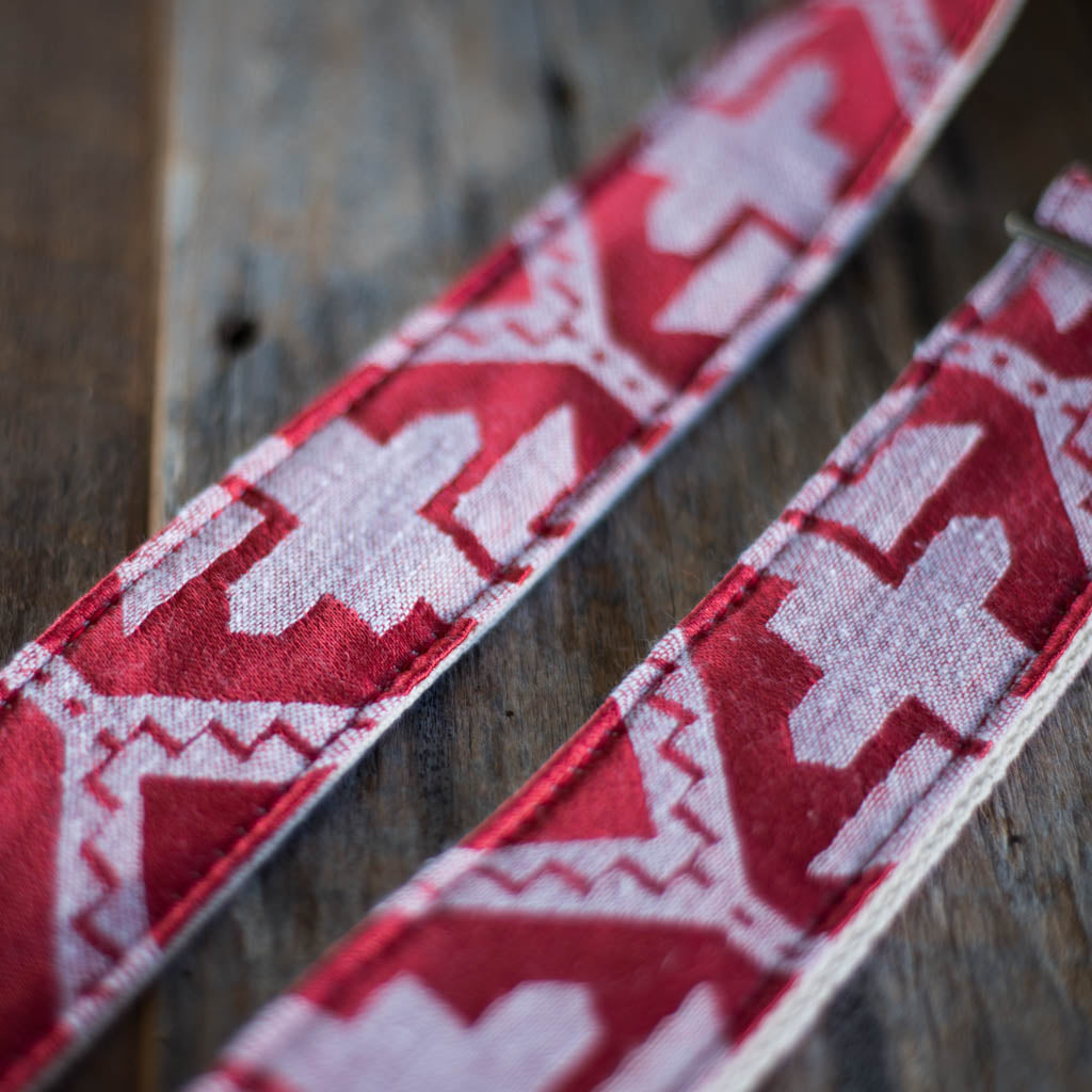 Reclaimed Guitar Strap in Dauphine Street