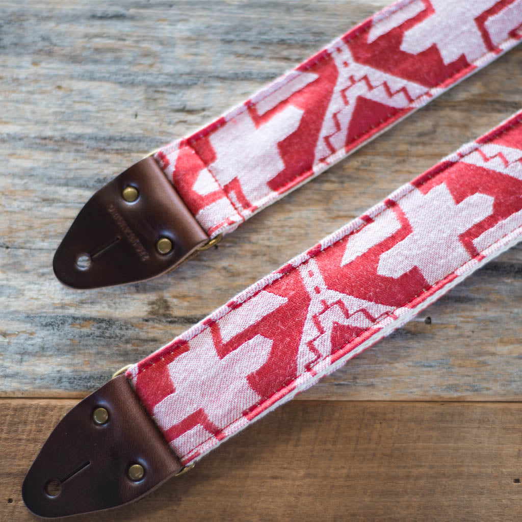Reclaimed Guitar Strap in Dauphine Street