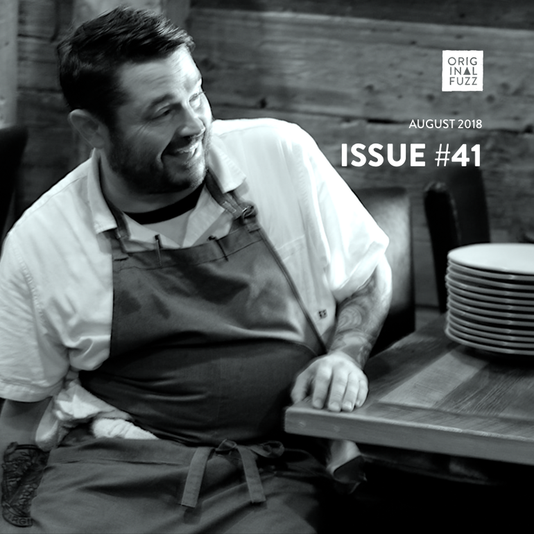 Featured photo for Issue #41: Chef Sean Brock, Reed Turchi, Aaron Martin, & Forecastle Festival Fashion