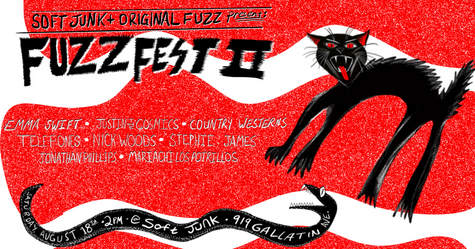 Featured photo for Fuzz Fest 2 Is Happening Saturday, August 18th @ Soft Junk