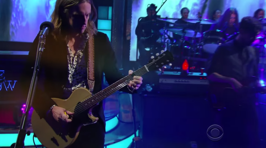 My Morning Jacket Wore Their Fuzz Straps on Colbert