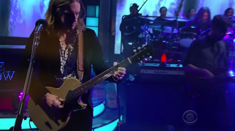 Featured photo for My Morning Jacket Wore Their Fuzz Straps on Colbert
