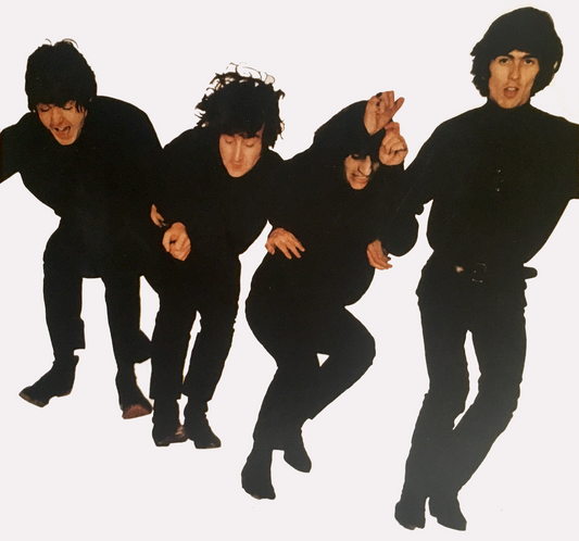 Photo of the Beatles from the cover of Steve Turner's book, Beatles '66