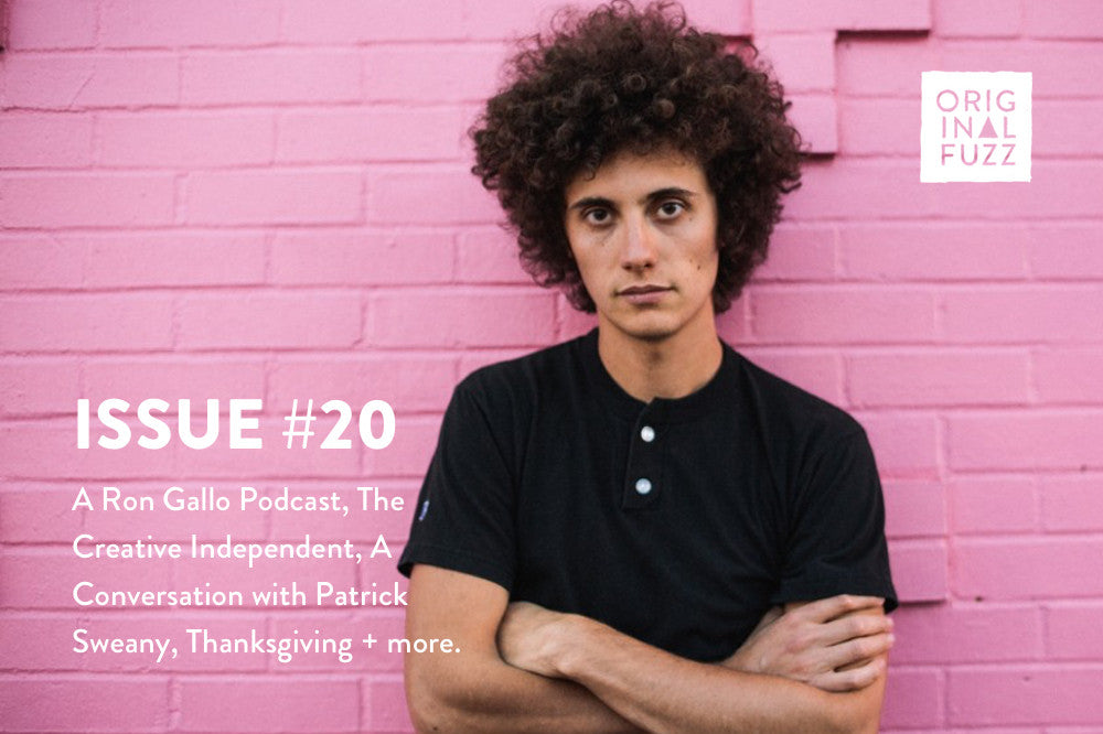 Issue #20: A Ron Gallo Podcast, The Creative Independent, Patrick Sweany, Explosion of African Rock, Cyanotypes + more!