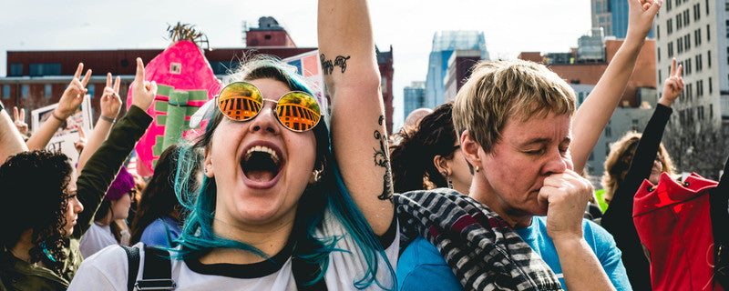 Original Fuzz Goes To The Nashville Women's March