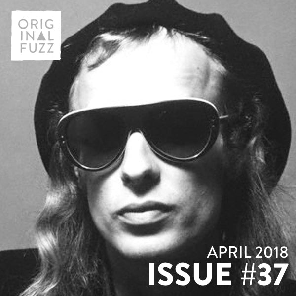 Brian Eno on the cover of Original Fuzz Magazine Issue #37