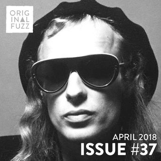 Brian Eno on the cover of Original Fuzz Magazine Issue #37