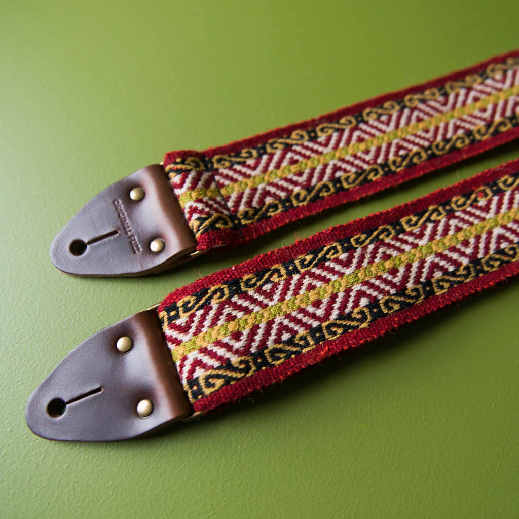 Pre-order for Peruvian Guitar Straps