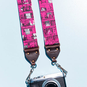 Silkscreen Camera Strap in Ron Gallo Product detail photo 3