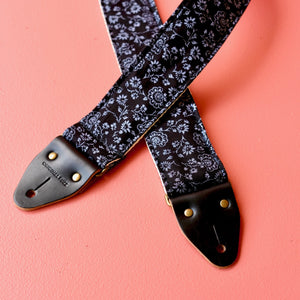 Floral Guitar Strap in Blackpool Product detail photo 2