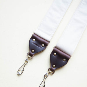 Canvas Camera Strap in Cream Product detail photo 2