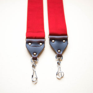 Canvas Camera Strap in Red Product detail photo 3