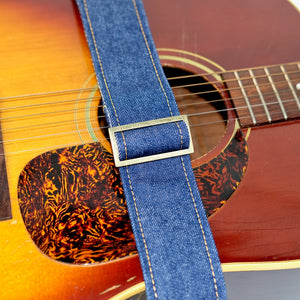 Classic Denim Guitar Strap Product detail photo 1