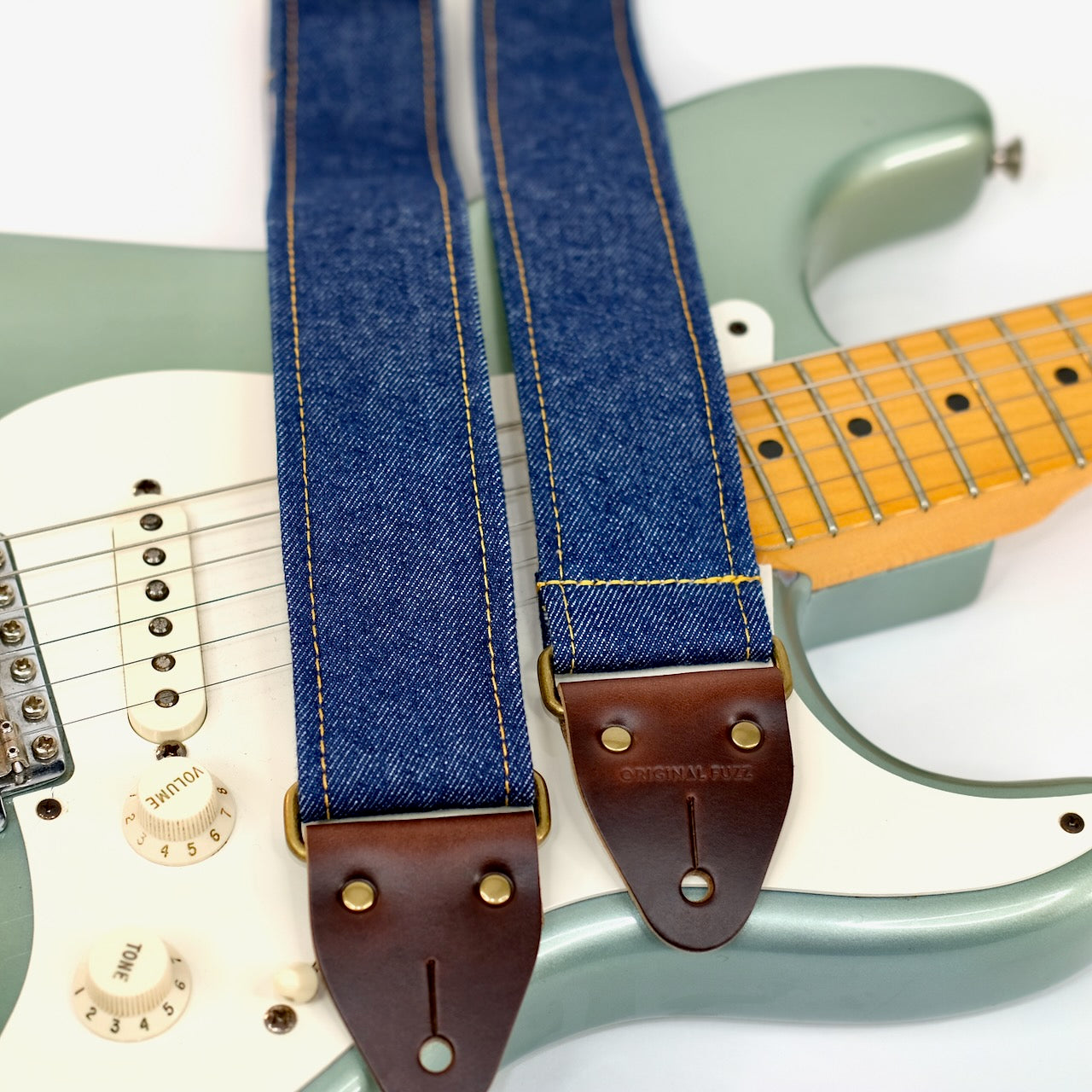 Classic Denim Guitar Strap