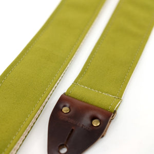 Canvas Guitar Strap in Sage Green Product detail photo 0