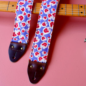 Floral Guitar Strap in Chiswick Product detail photo 3