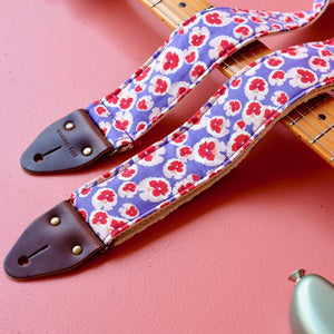 Floral Guitar Strap in Chiswick Product detail photo 2