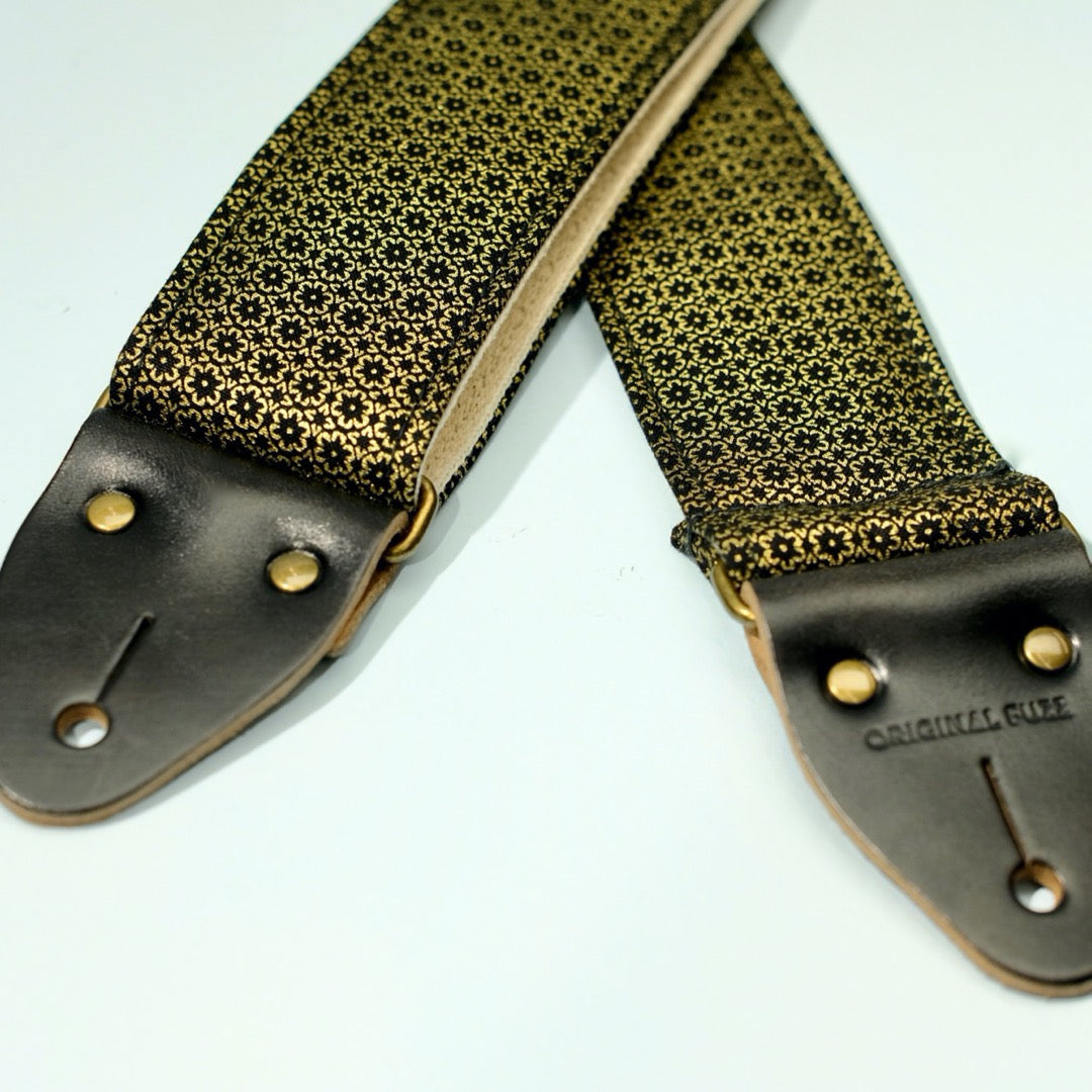 Floral Guitar Strap in Amman Valley