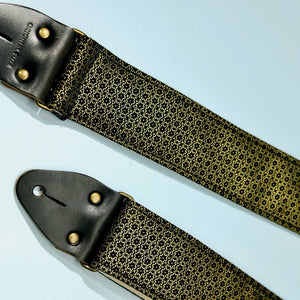 Floral Guitar Strap in Amman Valley Product detail photo 5