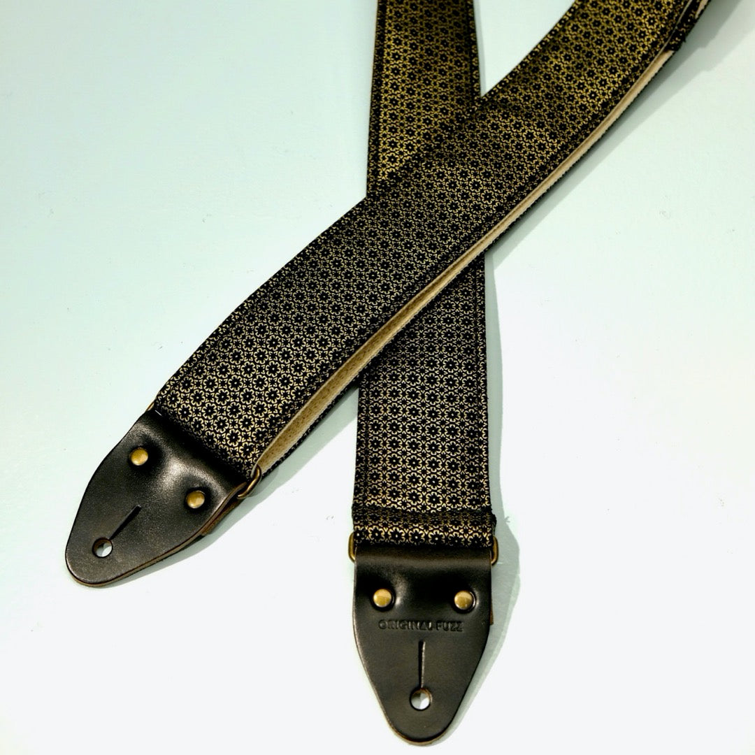 Floral Guitar Strap in Amman Valley