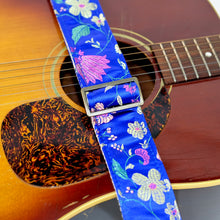Floral Guitar Strap in Baker Street