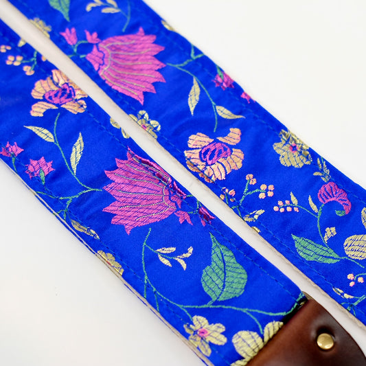 Floral Guitar Strap in Baker Street